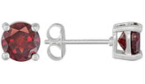 Sterling Silver Semi Mount Earrings Setting Round RD 6x6mm Stud - Syzjewelry